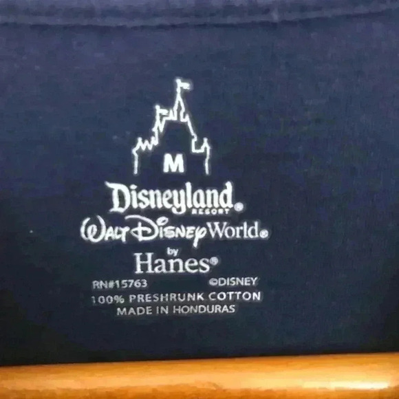 Disney Characters Unisex M Blue T-Shirt - Picture 3 of 5